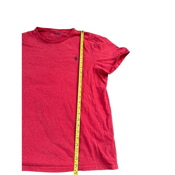 Polo Ralph Lauren Red Mens XL Custom Slim Fit S/S T-Shirt Shirt - Picture 5 of 6
